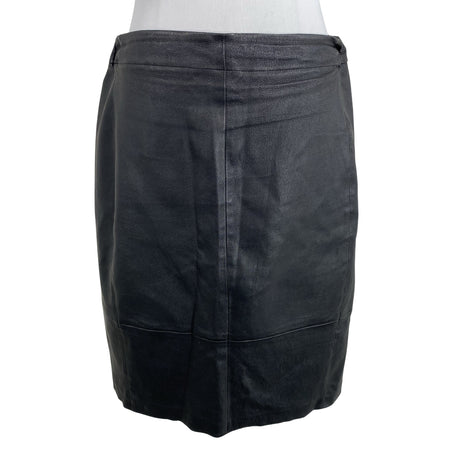 Unisex InWear - Leather skirt, size 38 - Black ()