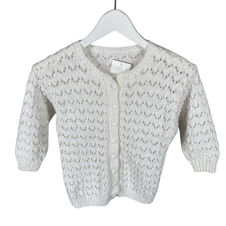 Unisex Handmade - Cardigan, size 152 - 158 - White ()