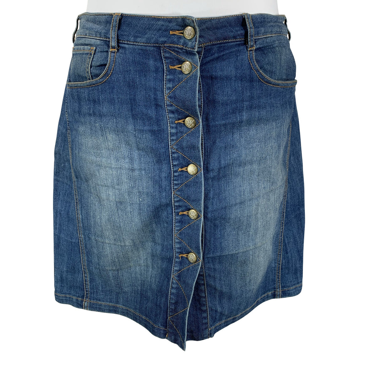 Unisex Pedro del Hierro - Denim skirt, size 44 - Blue (1)