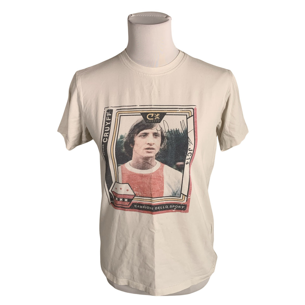 Unisex Cruyff - T-shirt, size 34 - White (1)