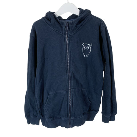 Unisex Knowledge Cotton Apparel - Hoodie, size 134 - 140 - Blue ()