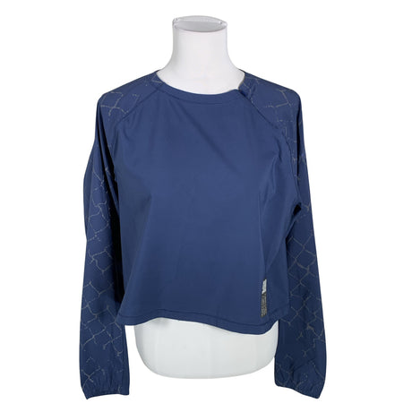 Unisex Adidas - Sports shirt, long sleeve, size 38 - Blue ()