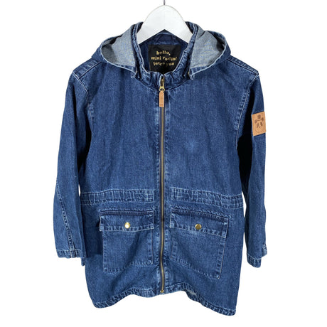 Unisex Mini Rodini - Denim jacket, size 134 - 140 - Blue ()