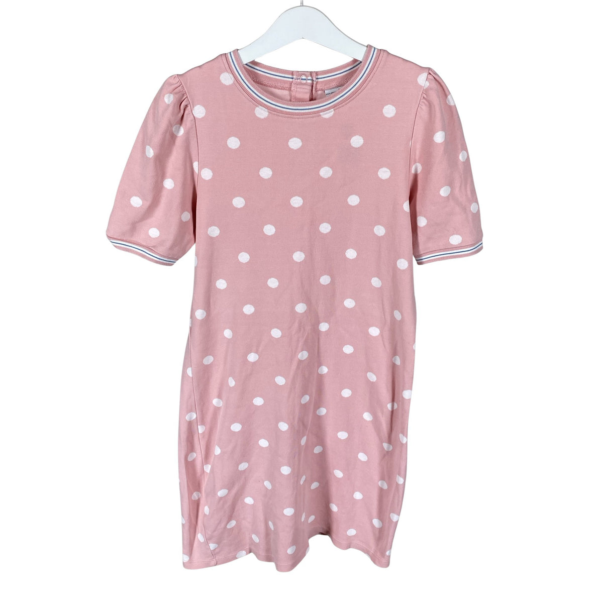 Unisex Polarn O. Pyret - Tricot dress, size 146 - 152 - Light pink (1)