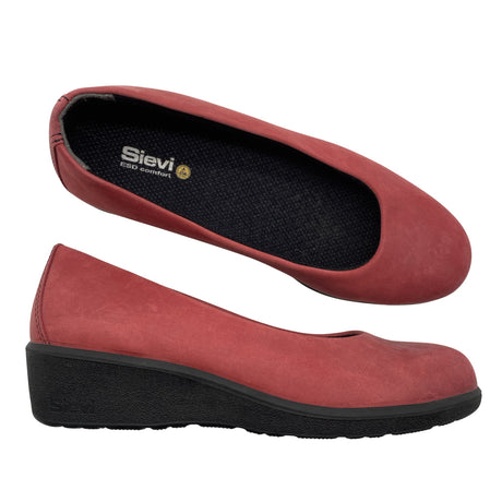 Unisex Sievi - Wedge heel shoes, size 38 - Red ()
