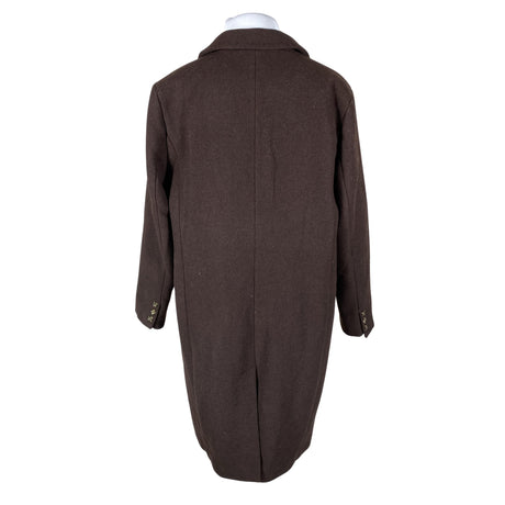 Unisex Soyaconcept - Wool coat, size 42 - Brown (2)