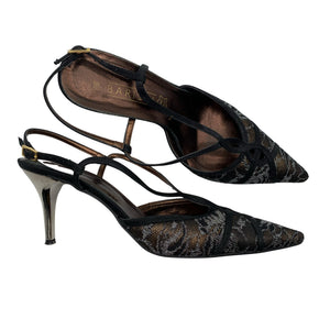 Unisex Barisal - Evening high heels, size 38 - Black (1)
