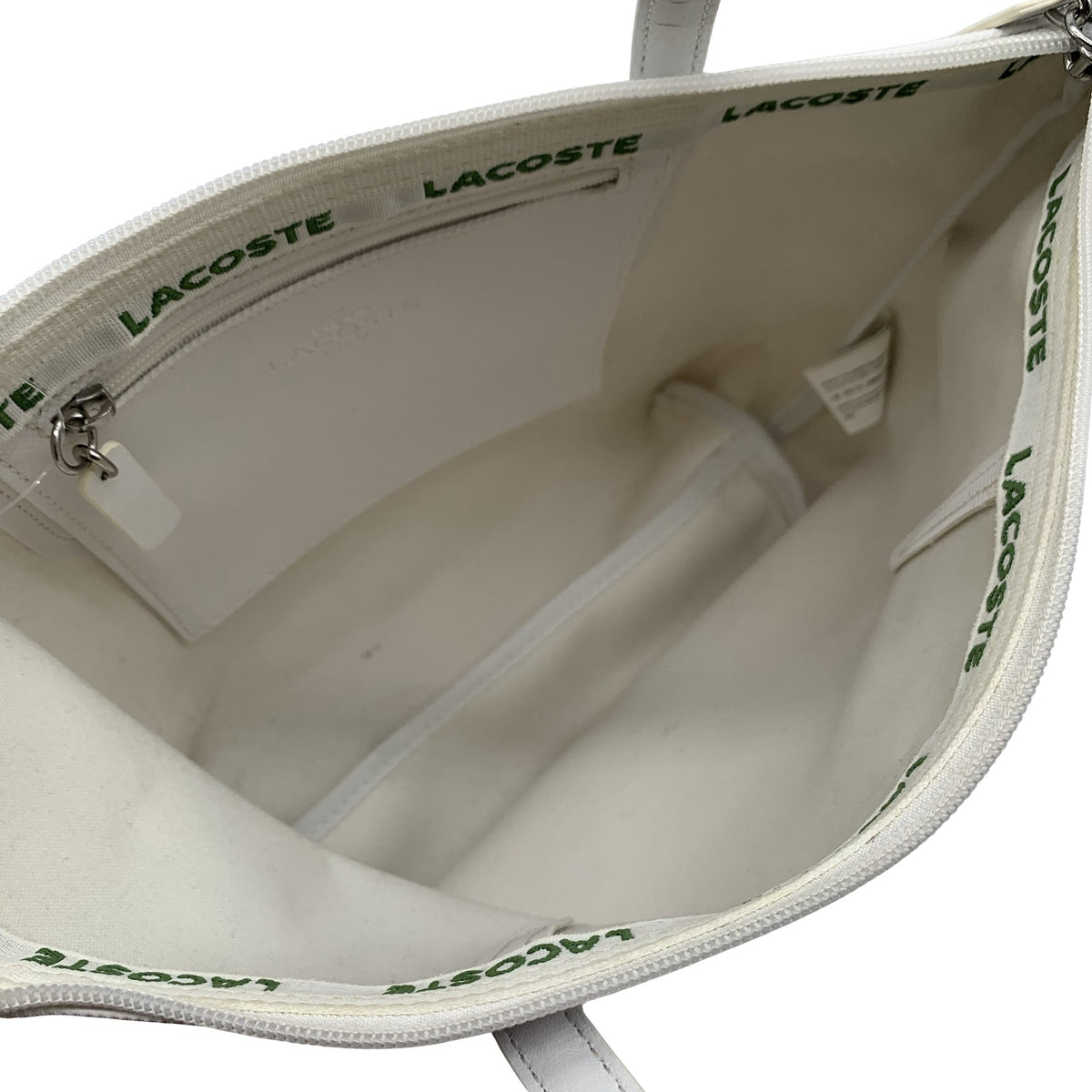 Unisex Lacoste - Handbag, size Midi - White (3)