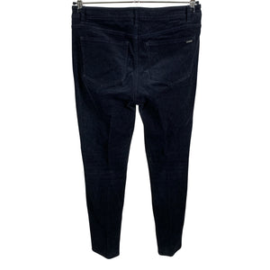 Unisex Massimo Dutti - Velvet pants, size 40 - Black (2)