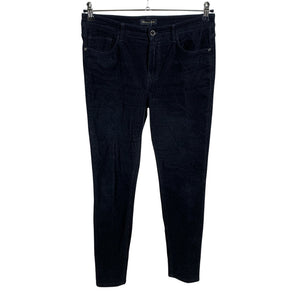 Unisex Massimo Dutti - Velvet pants, size 40 - Black (1)