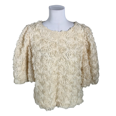 Unisex Capri collection - Party shirt, size 40 - Beige ()