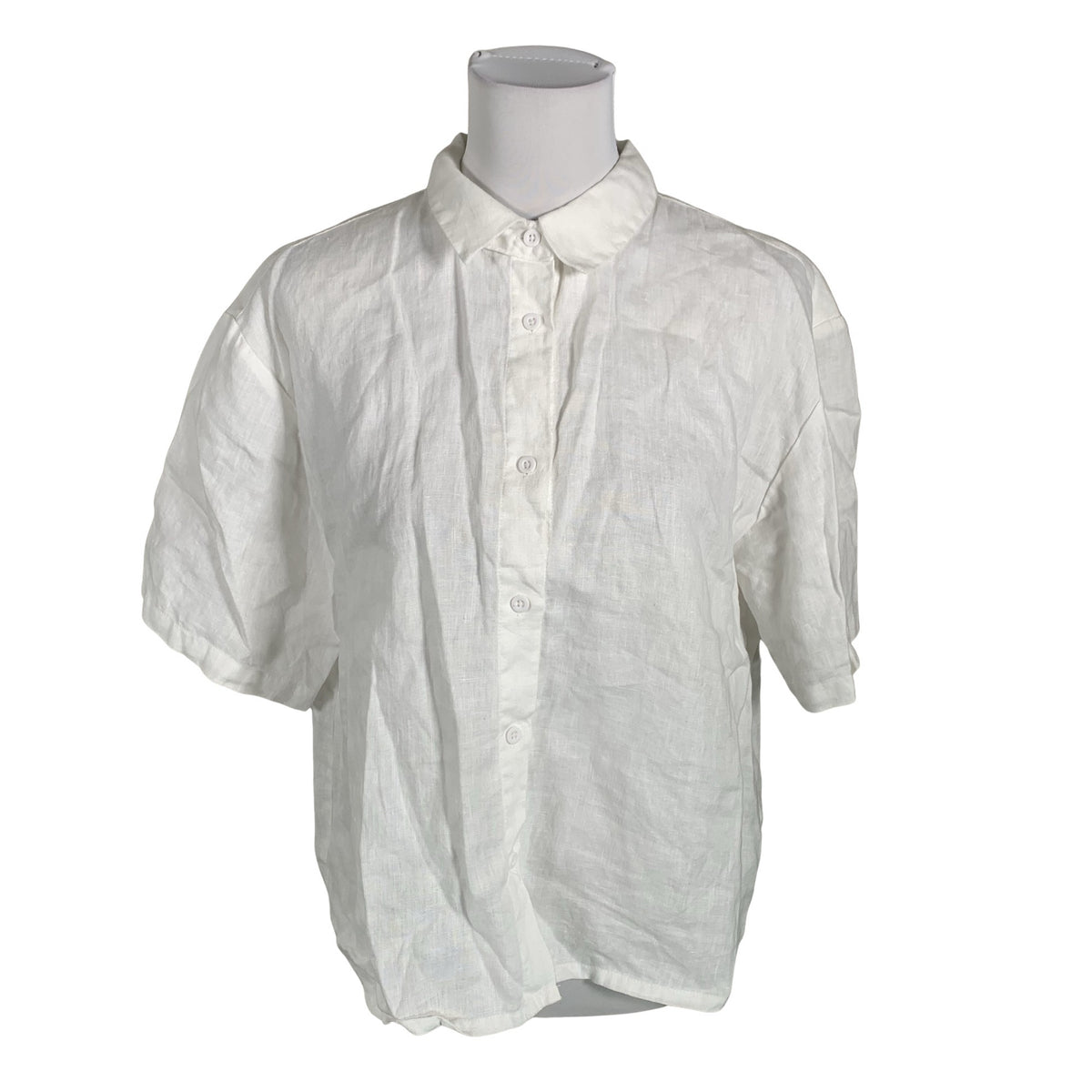 Unisex Aventura - Short-sleeved blouse, size 40 - White (1)