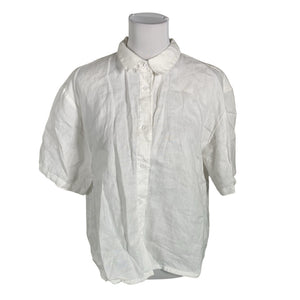 Unisex Aventura - Short-sleeved blouse, size 40 - White (1)