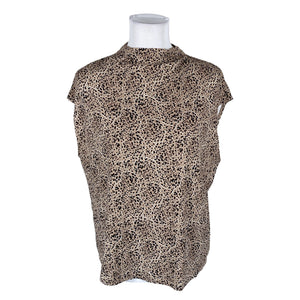 Unisex Your Face - Short-sleeved blouse, size 40 - Brown (1)