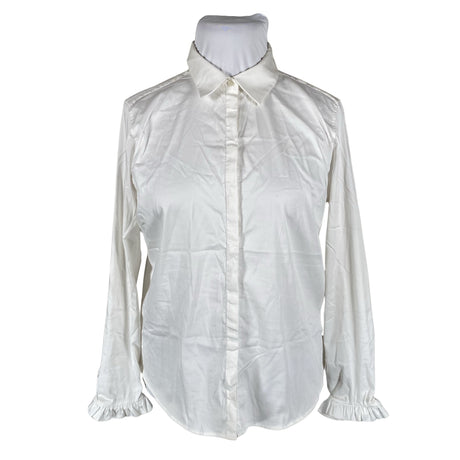 Unisex Mos Mosh - Collared shirt, size 42 - Natural white ()