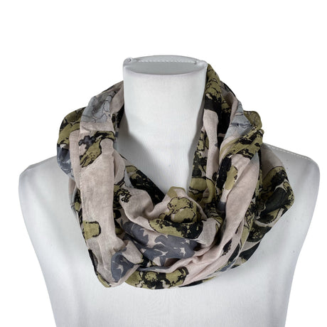 Unisex Lasessor - Circle scarf, size Midi - Light pink ()
