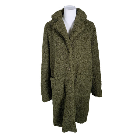 Unisex Kaffe - Faux fur coat, size 40 - Green ()