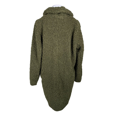 Unisex Kaffe - Faux fur coat, size 40 - Green (2)