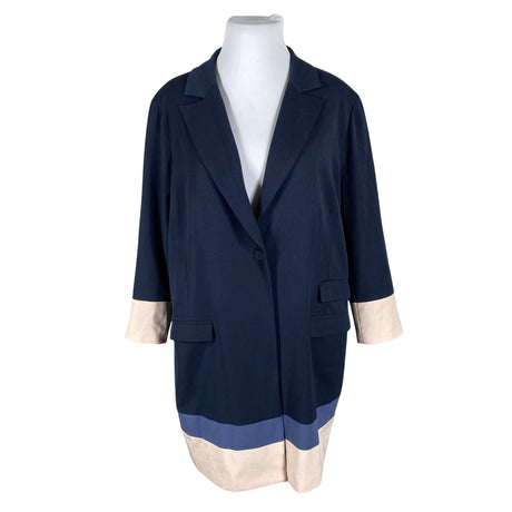 Unisex Zizzi - Trench coat, size 52 - Blue ()
