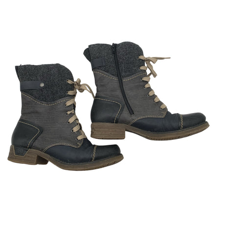Unisex Rieker - Ankle boots, size 36 - Blue ()