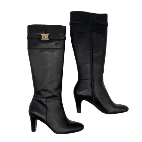 Unisex Lauren Ralph Lauren - Boots, size 35 - Black ()