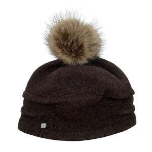 Unisex L'asessor - Winter hat, size 58 - 60 cm - Brown (1)