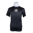 Unisex Umbro - Sports shirt, short sleeve, size S - Black ()
