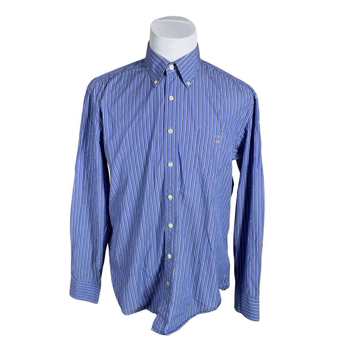 Unisex Gant - Collared shirt, size XL - Blue (1)