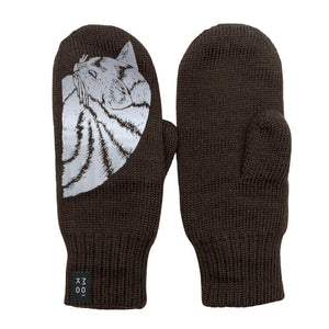 Unisex Moiko - Mittens, size Ei kokoa - Brown (2)