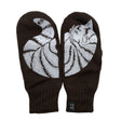 Unisex Moiko - Mittens, size Ei kokoa - Brown ()