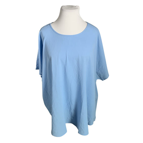 Unisex Zizzi - Short-sleeved blouse, size 58 - Light blue ()