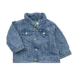 Unisex Benetton - Denim jacket, size 62 - 68 - Light blue ()