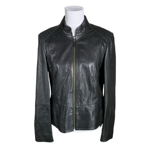 Unisex Betty Barclay - Leather jacket, size 40 - Black (1)