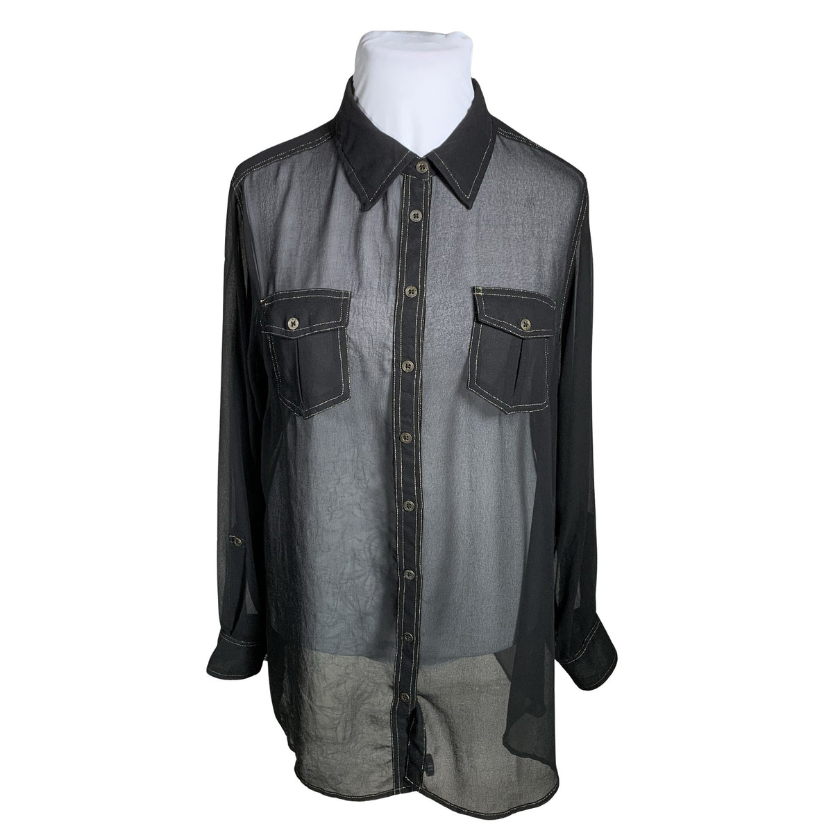Unisex Gina Benotti - Blouse, size 48 - Black (1)