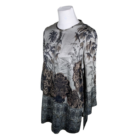 Unisex Gustav - Schiffon dress, size 34 - Gray (2)