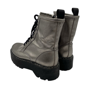Unisex Vamsko - Army boots, size 37 - Silver (4)