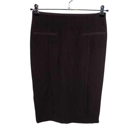 Unisex Marks&Spencer - Fabric skirt, size 42 - Brown ()