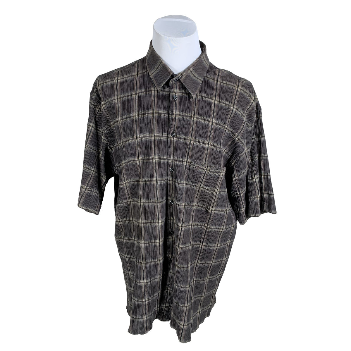 Unisex Petrifun - Collared shirt, size XXXXXL - Brown (1)