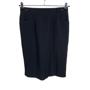 Unisex Voglia - Fabric skirt, size 38 - Black (1)