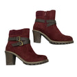 Unisex Jumex - Ankle boots, size 38 - Wine red ()