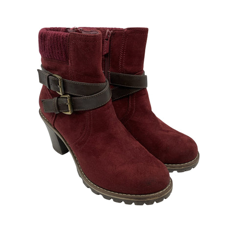 Unisex Jumex - Ankle boots, size 38 - Wine red (2)