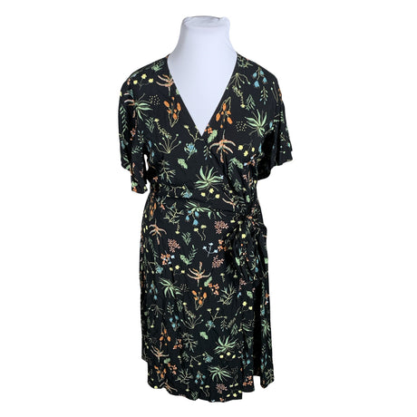 Unisex Soaked - Schiffon dress, size 42 - Black ()