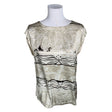 Unisex Your Face - Short-sleeved blouse, size 36 - Beige ()