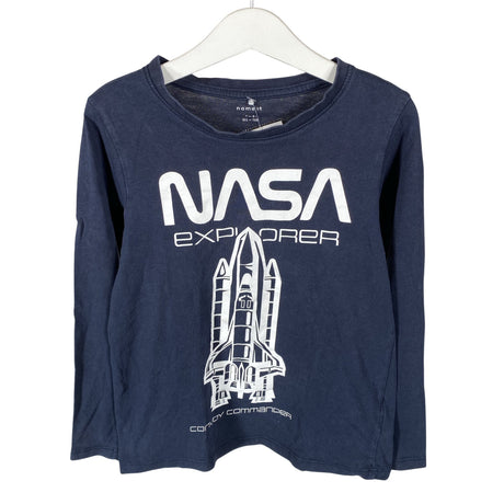 Unisex Name It - Tricot shirt, size 122 - 128 - Blue ()