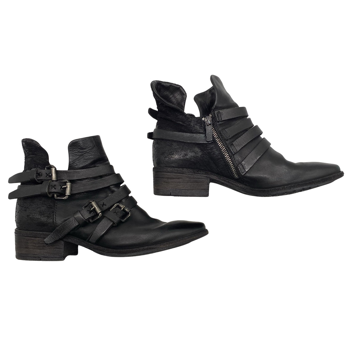 Unisex A.S.98 - Ankle boots, size 39 - Black (1)