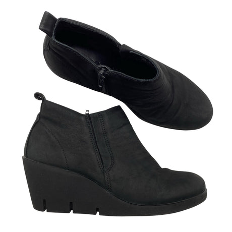 Unisex Ecco - Wedge heel shoes, size 38 - Black ()