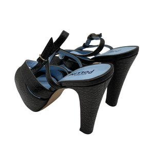 Unisex Studio Pollini - Heeled sandals, size 38 - Black (2)