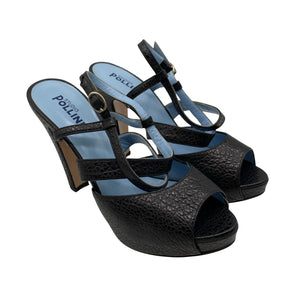 Unisex Studio Pollini - Heeled sandals, size 38 - Black (3)