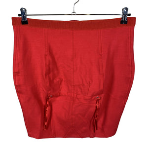 Unisex Lindex - Tricot skirt, size 40 - Red (2)