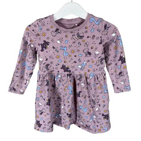 Unisex Name It - Tricot dress, size 86 - 92 - Violet ()